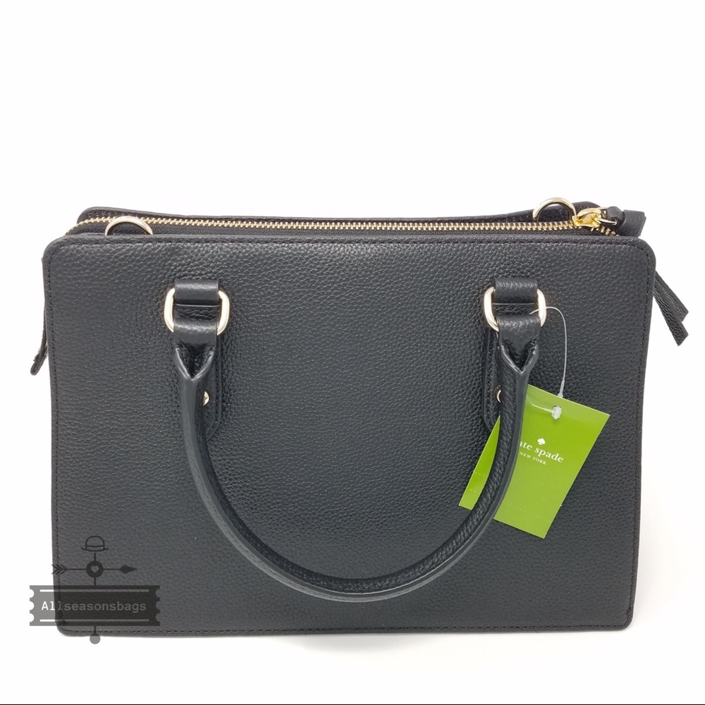 Kate spade lise mulberry Street Black Satchel - Picture 5 of 8